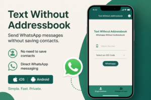 text-without-addressbook-app